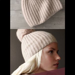 Restoration Hardware cashmere beanie